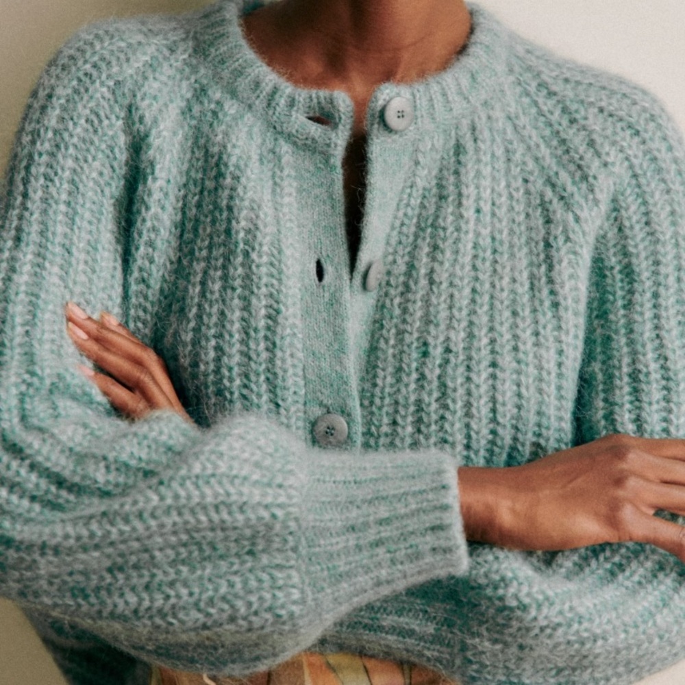 EUC Sézane Emile Cardigan